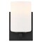 Access Lighting Sienna, 1 Light Wall Sconce  Vanity, Matte Black Finish, Opal Glass 62621-MBL/OPL - alternate 2